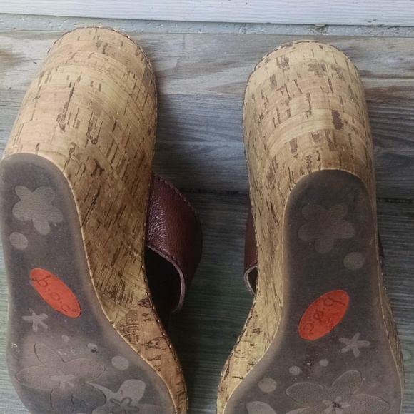 B.O.C. Junia Cuoio size 9M wedge - Picture 6 of 8